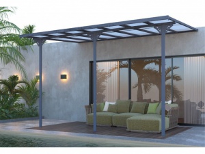 Hliníková pergola Vilste 4,35 x 3,04 x 2,46 m